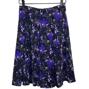 Lularoe Women’s Madison Disney Villians Maleficent Knee Length Skirt Size Small